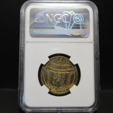 1928年 チェコスロバキア 4ダカット 金貨 MS63 NGC チェコスロバキア建国10周年