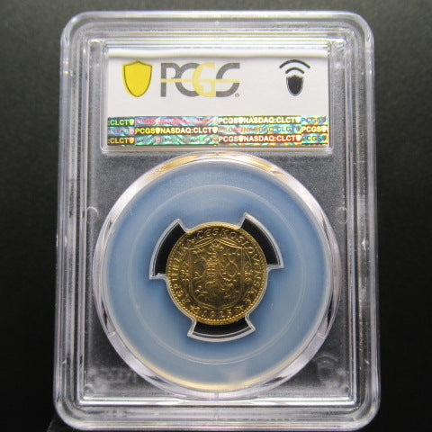 1925年 チェコスロバキア 1ダカット金貨 MS65 PCGS シリアルナンバー無し 聖ヴァーツラフ