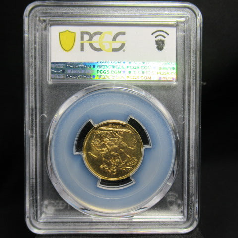 1872年 イギリス ソブリン金貨 ヴィクトリア MS64