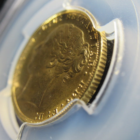 1872年 イギリス ソブリン金貨 ヴィクトリア MS64