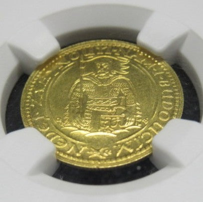 1923年 チェコスロバキア １ダカット 金貨 MS65 NGC シリアルナンバー無し 聖ヴァーツラフ