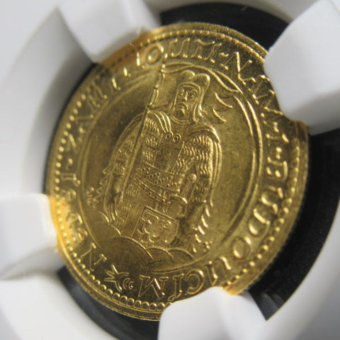 1931年 チェコスロバキア １ダカット金貨 MS66 NGC