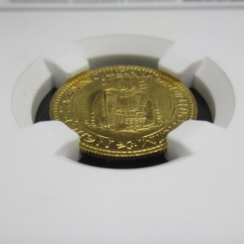1931年 チェコスロバキア １ダカット金貨 MS66 NGC